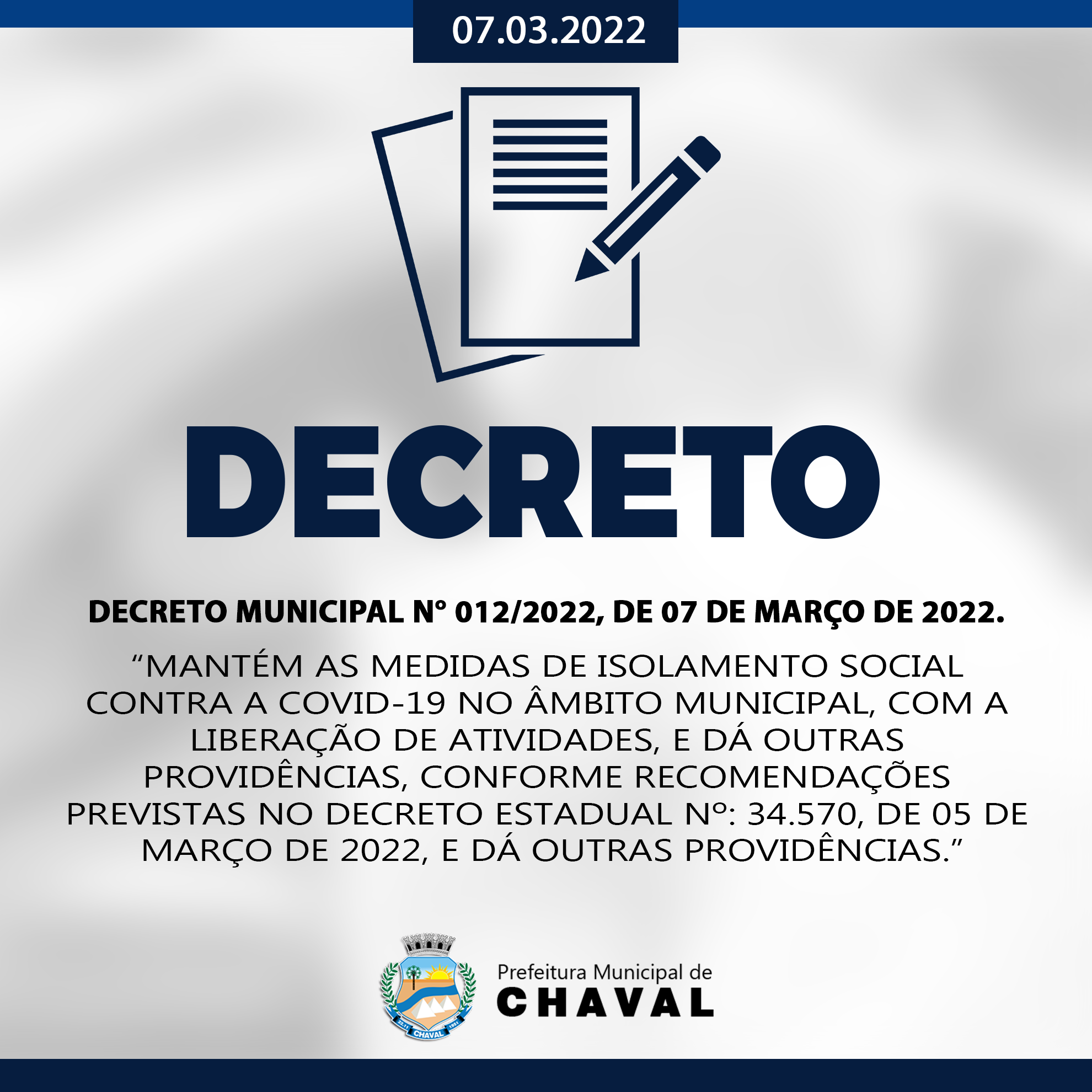EDITAL Nº 49/2023 – Prefeitura Municipal de Chaval